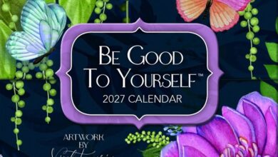 Be Good To Yourself Mini Desk Calendar 2027