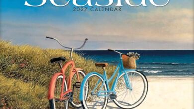Seaside Deluxe Calendar 2027