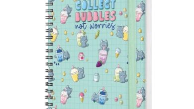 Kitty Bubble Tea Small Week To View Spiral Diary 2027
