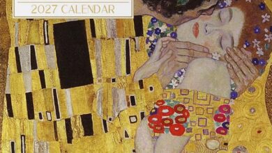 Gustav Klimt Mini Calendar 2027