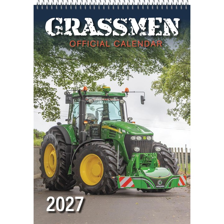 Grassmen A3 Calendar 2027