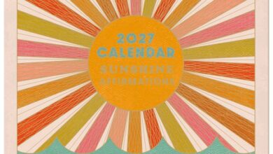 Sunshine Affirmations Calendar 2027