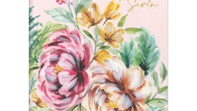 Bella Flora Monthly A6 Diary 2026 - 2027