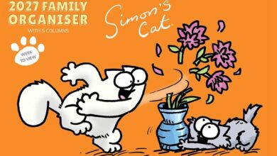 Simon's Cat A4 Family Planner 2027