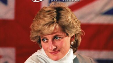 Princess Diana Calendar 2027
