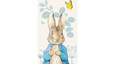 Peter Rabbit Illustrated Slim Calendar 2027