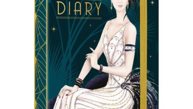 Claire Coxon Art Deco A6 Diary 2027