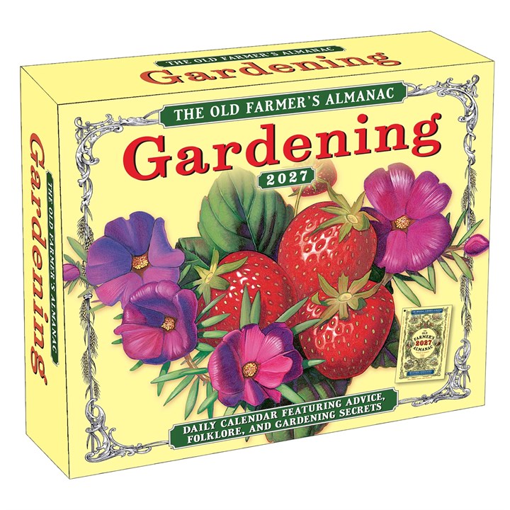 The Old Farmer’s Almanac, Gardening Desk Calendar 2027