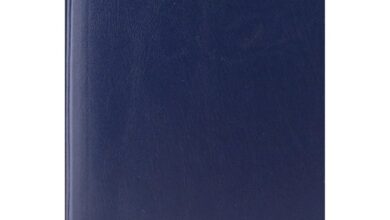 Dark Blue Hardback Day To View A6 Diary 2027
