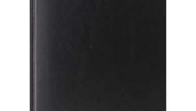 Black Hardback Day To View Appointment A4 Diary 2027