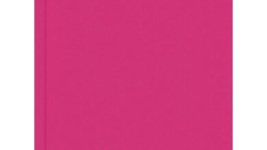 Pink Hardback Day To View A5 Diary 2027