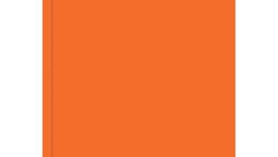 Orange Classic Academic Day To View A5 Diary 2026 - 2027