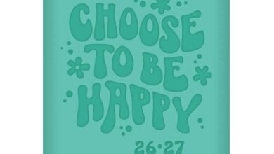 Choose To Be Happy  Academic A5 Diary 2026 - 2027