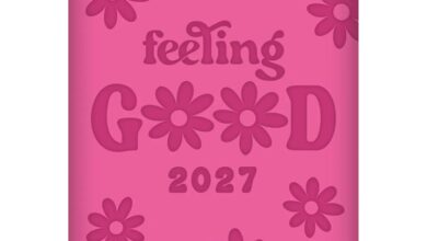 Pink Feeling Good A7 Diary 2027