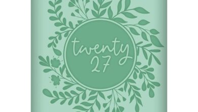 Green Embossed A7 Diary 2027