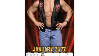 WWE Legends Calendar 2027