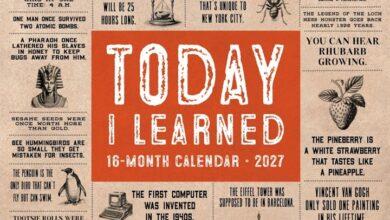Today I Learned Calendar 2027