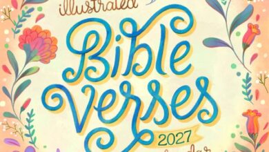 Illustrated Bible Verses Calendar 2027