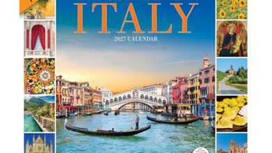 365 Days In Italy Deluxe Calendar 2027