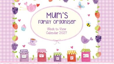 Mum's A4 Family Organiser 2027