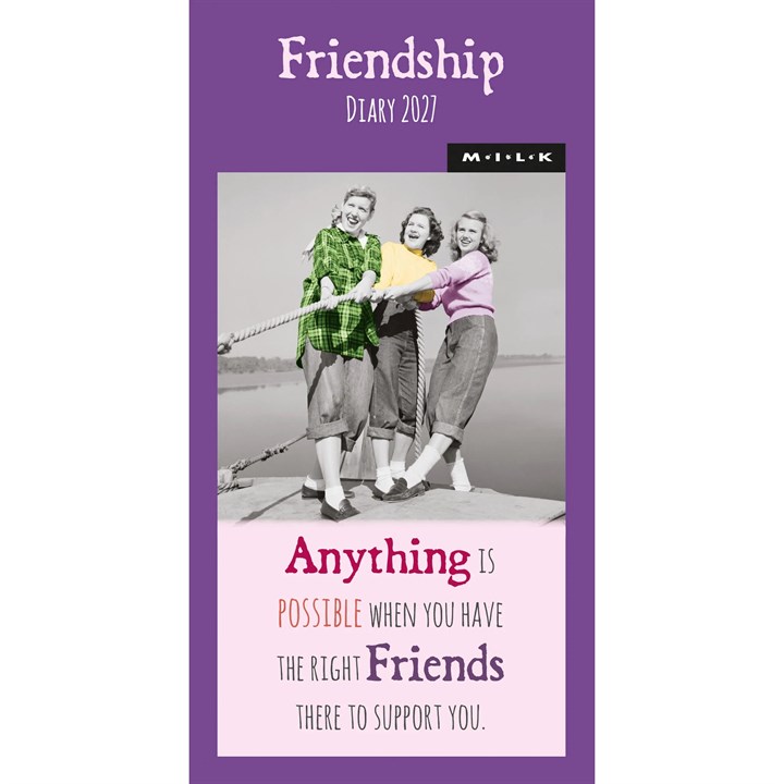 MILK, Friendship Slim Diary 2027
