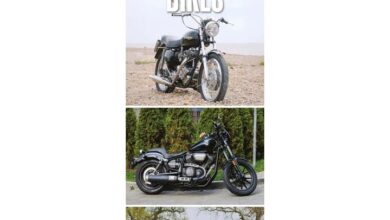 Classic Bikes Slim Calendar 2027