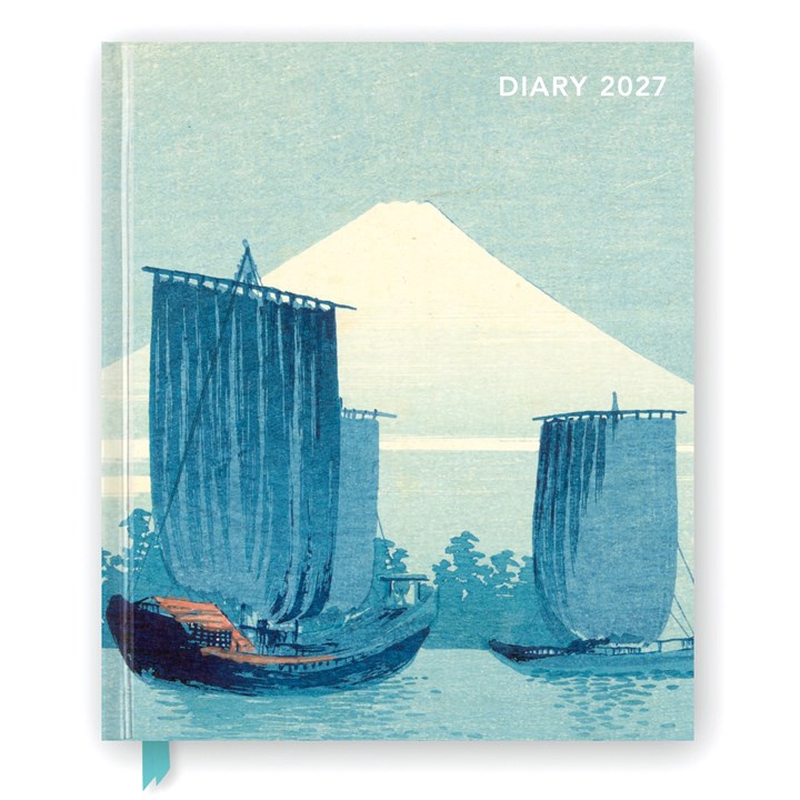 Japanese Woodblocks Deluxe Diary 2027