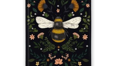 Botanical Bee A5 Diary 2027