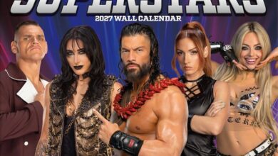 WWE Superstars Calendar 2027