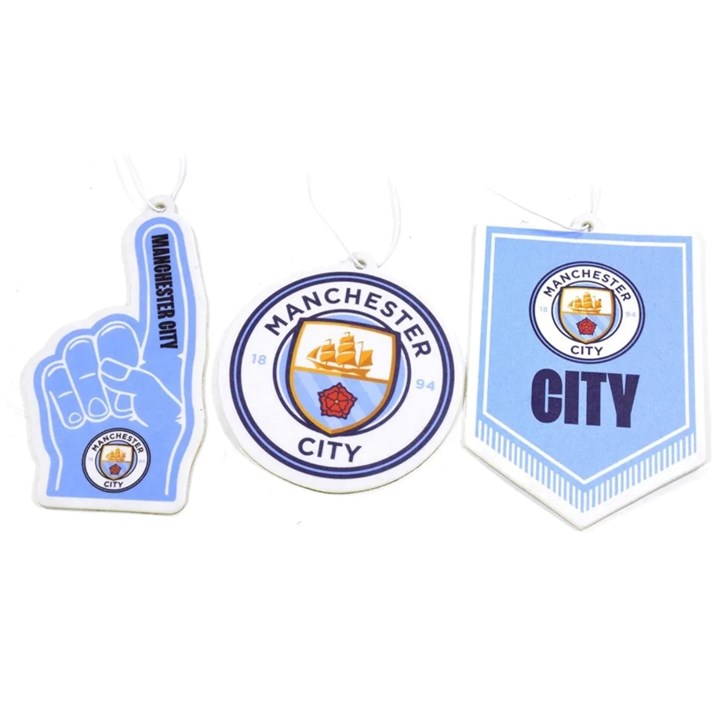 Manchester City FC 3 Pack Air Freshener