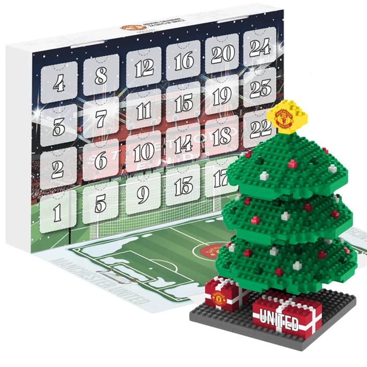 Manchester United FC BRXLZ Tree Advent Calendar