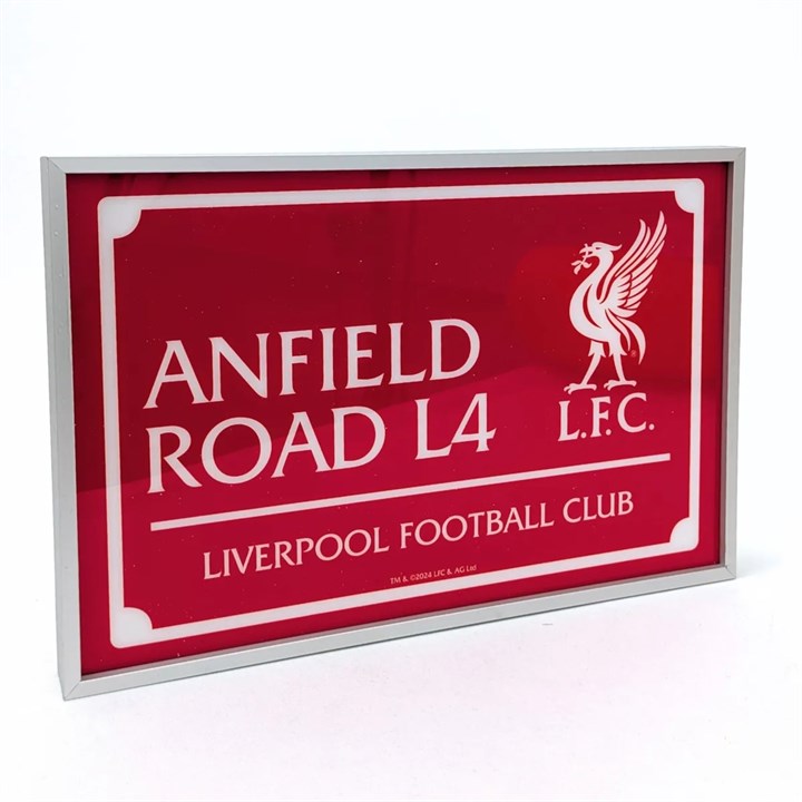 Liverpool FC LED Street Sign Light