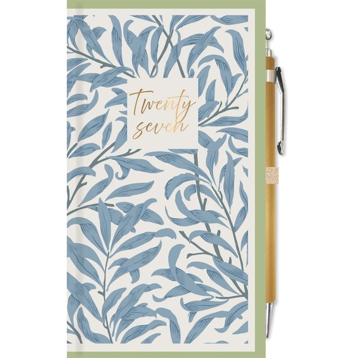 Twenty Seven Foil Slim Diary with Pen 2027