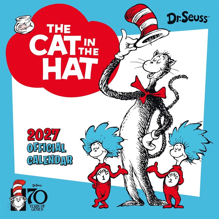 Dr Seuss, Cat in the Hat Calendar 2027