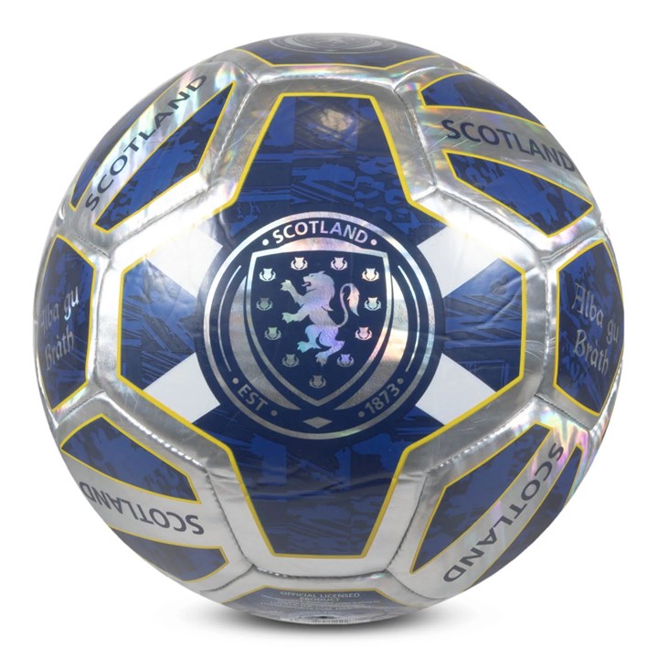 Scotland FA Laser Football Size 5 Deflated