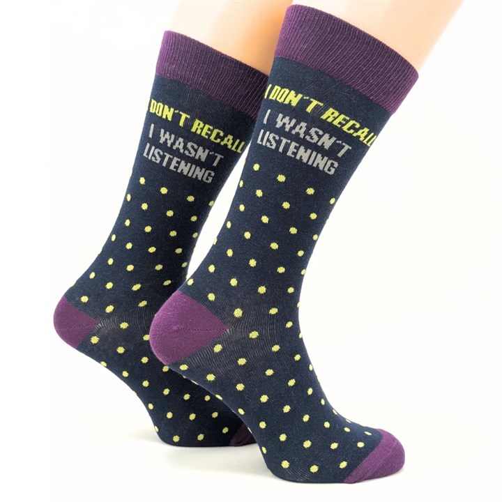 I Wasn’t Listening Socks – Size 7 – 11