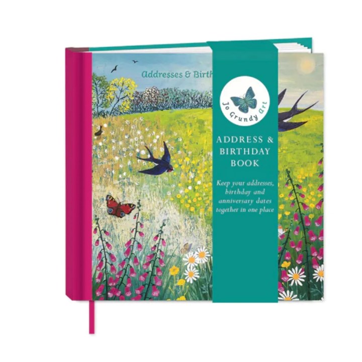 Jo Grundy, Address & Birthday Book