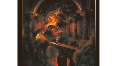 Lord of the Rings Collector's Edition A3 Calendar 2027