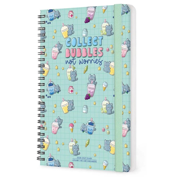 Kitty Bubble Tea A5 Diary 2027