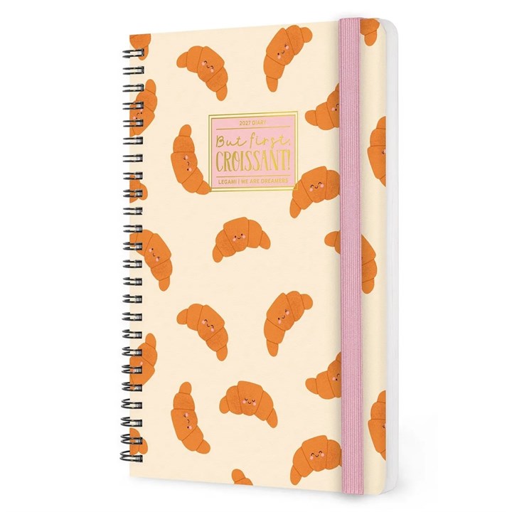 Croissant Large A5 Diary 2027