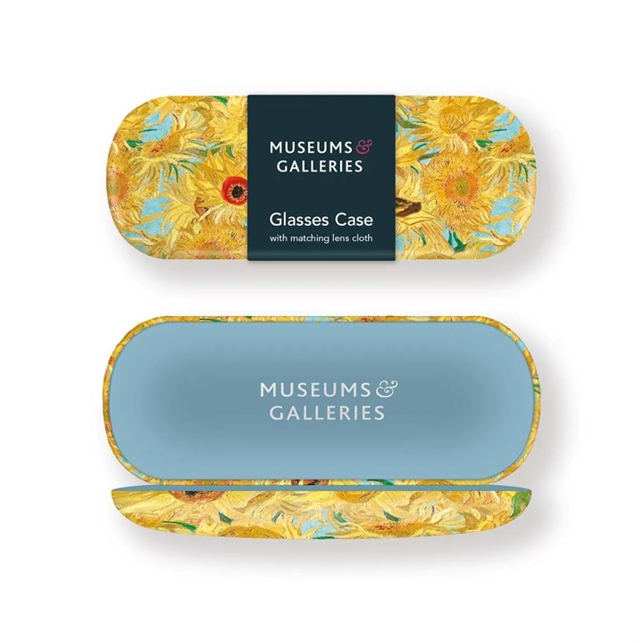 Van Gogh, Vase with Twelve Sunflowers Glasses Case