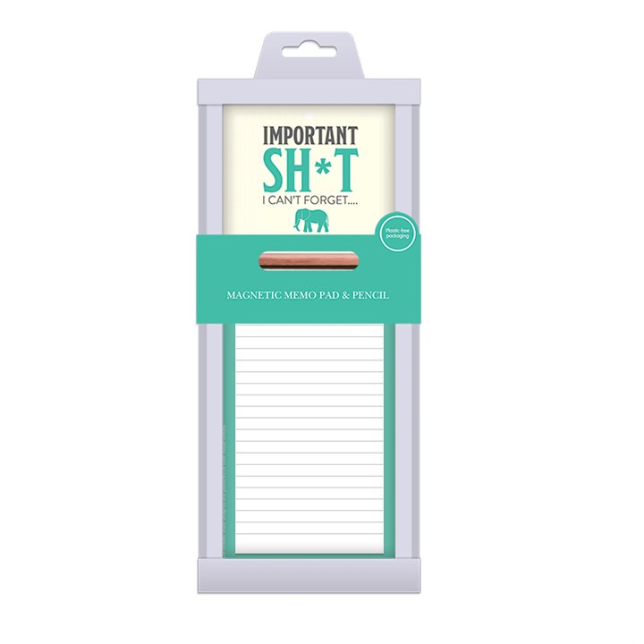 Important Sh*t Magnetic Memo Pad