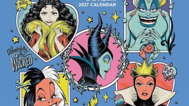Disney Villains Calendar 2027