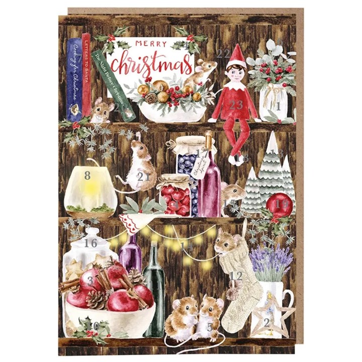 Wrendale Designs, The Christmas Party Advent Card