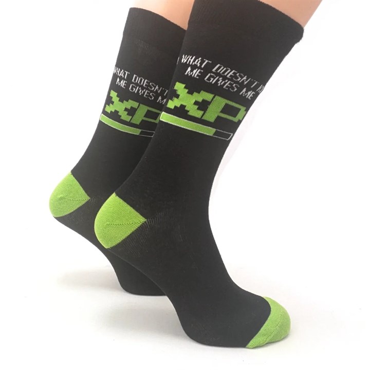 What Doesn’t Kill Me Gives Me XP Socks – Size 7 – 11