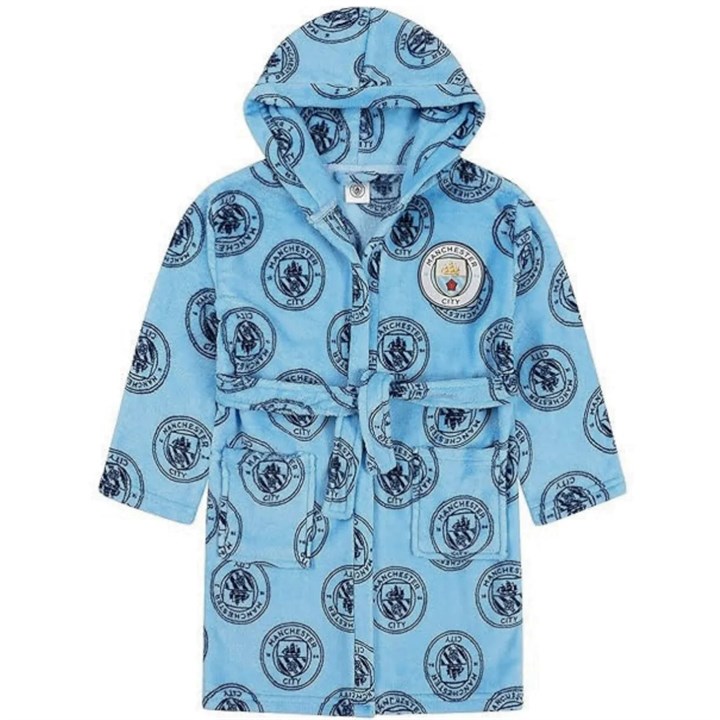 Manchester City FC Kids Hooded Robe