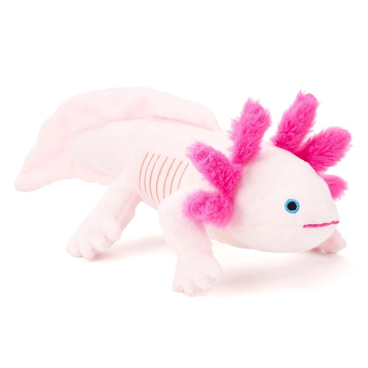 Pink Axolotl 100% Recycled 30cm Plush