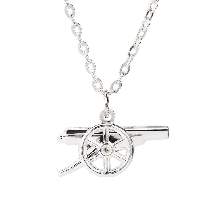 Arsenal FC Silver Plated Pendant in Gift Box