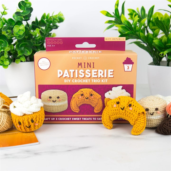 Mini Patisserie DIY Crochet Kit