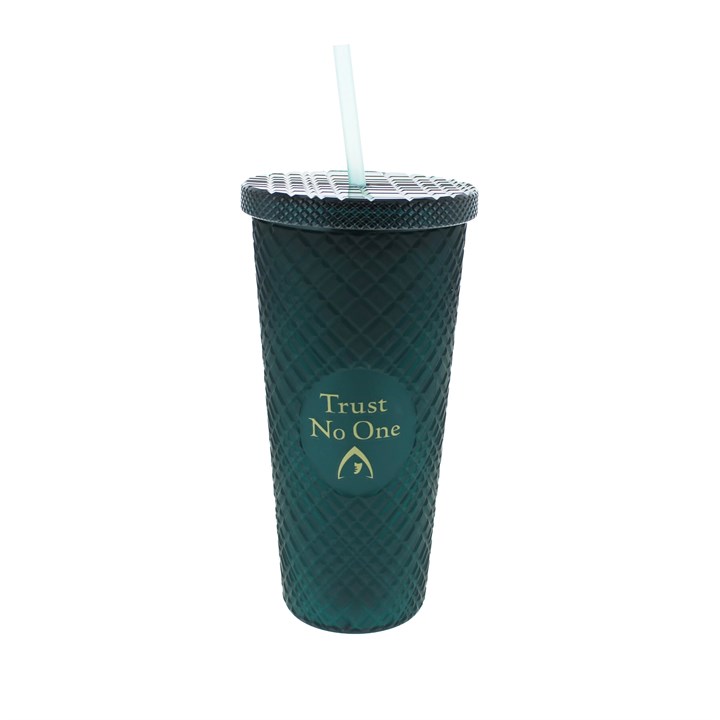 The Traitors Plastic Cup with Straw